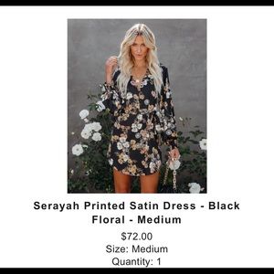 Seryarah Satin Mini Dress Vici dolls